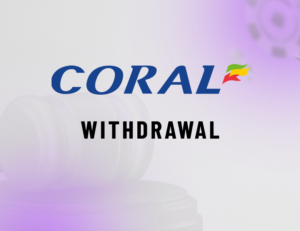 coral withdrawal