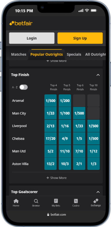 Alternative Betting Markets