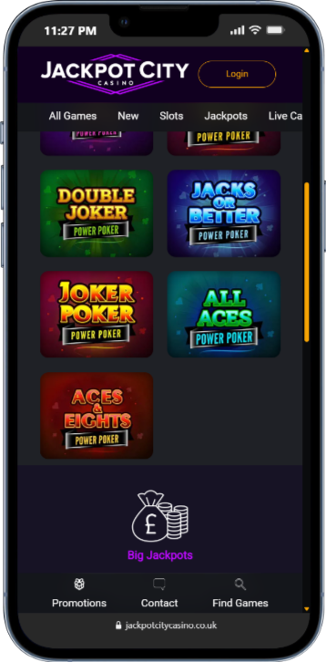 Jackpot City Poker Experience