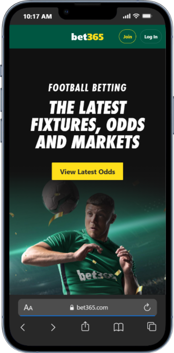 Betting on Football at bet365