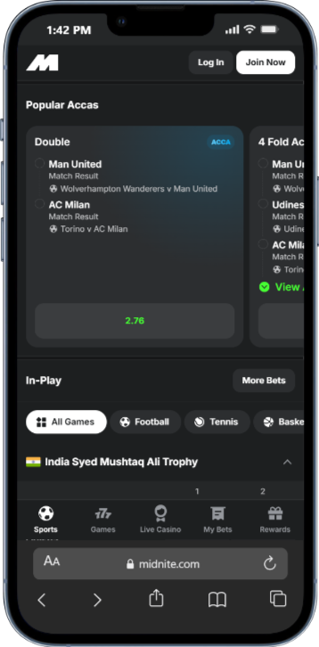 midnite popular accas