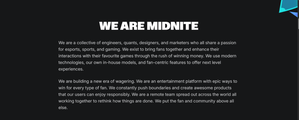 Why Choose Midnite?