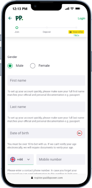 How to register on Paddy Power: A Step-by-Step Guide