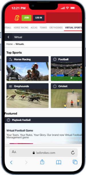 Virtual Sports with Ladbrokes