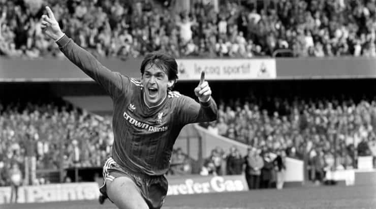 Kenny Dalglish in his prime for Liverpool