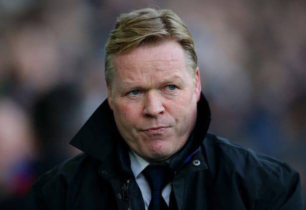 Everton manager Ronald Koeman