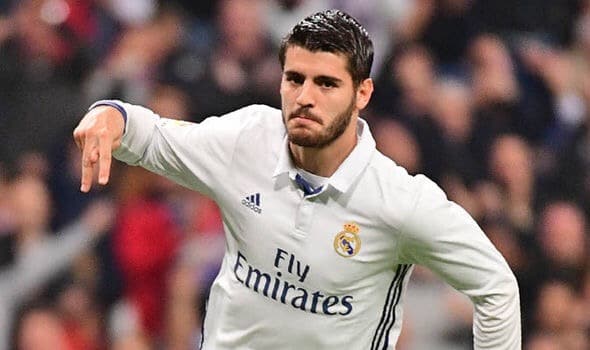 Alvaro Morata scores for Real Madrid
