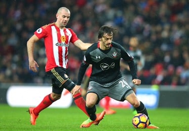Darron Gibson and Manolo Gabbiadini