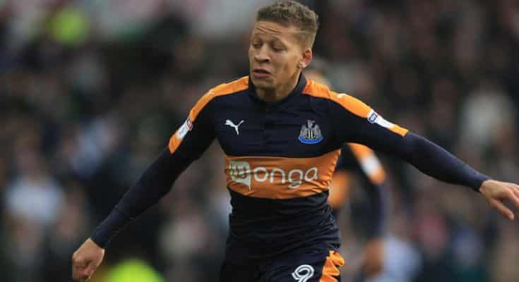 Dwight Gayle in action for Newcastle United