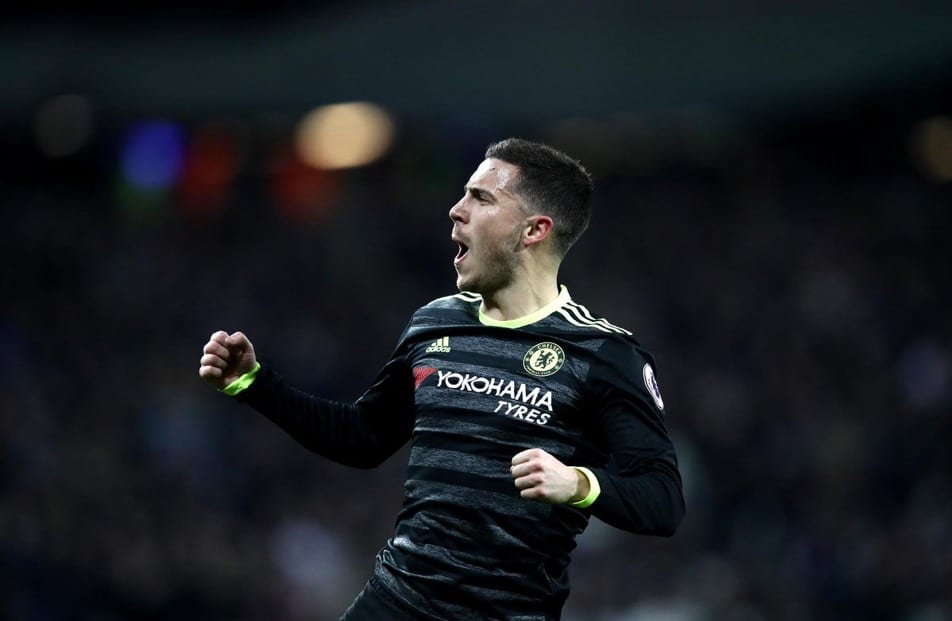 Eden Hazard scores a wonderful goal for Chelsea at West Ham