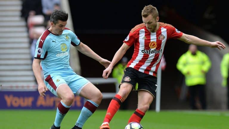 Sunderland 0-0 Burnley 2017 Premier League
