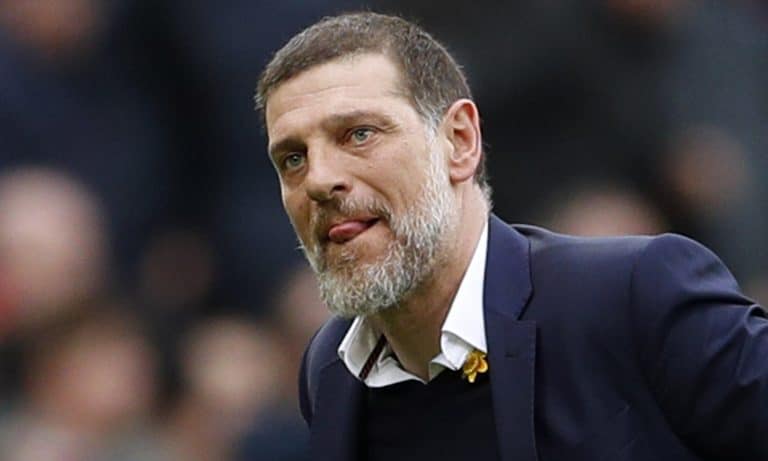 West Ham United manager Slaven Bilic