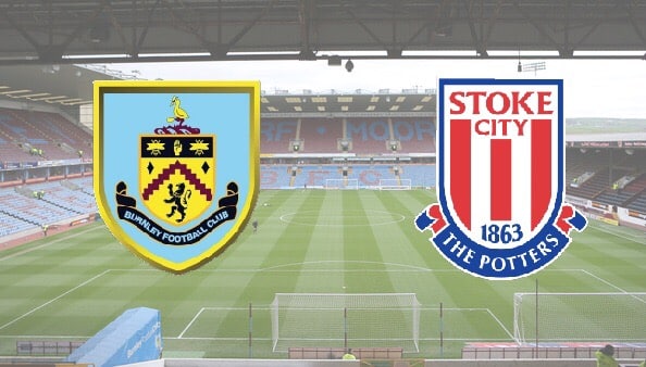 Burnley v Stoke in the Premier League