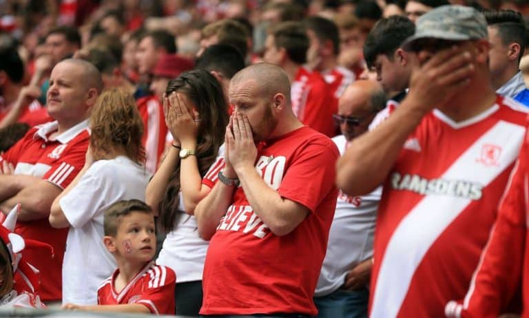 Middlesbrough fans