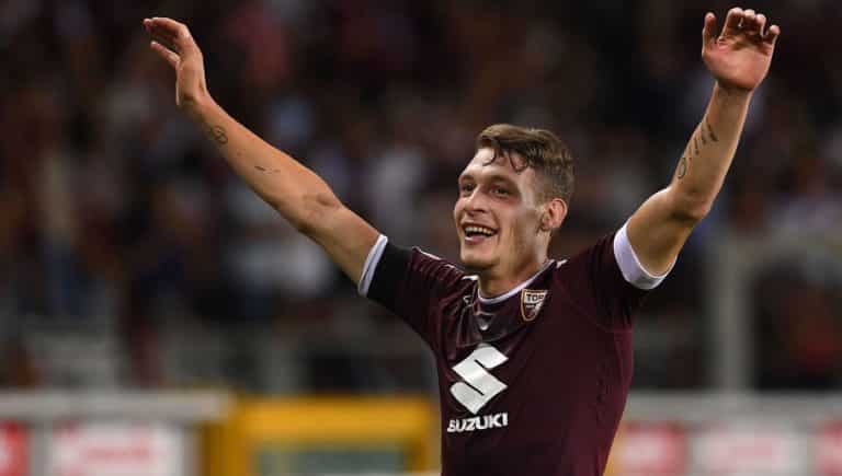 Torino striker Andrea Belotti