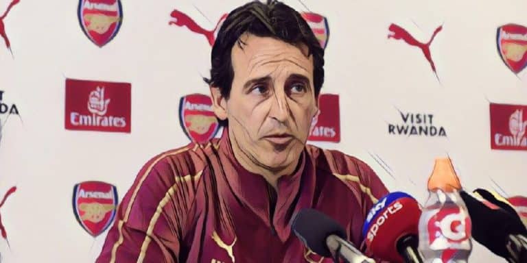 Arsenal manager Unai Emery