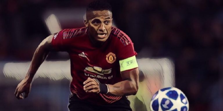 Manchester United captain Antonio Valencia