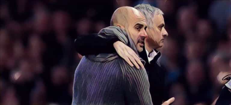 Pep Guardiola Jose mourinho