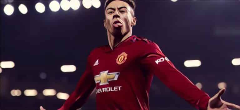 Lingard Man United v Arsenal