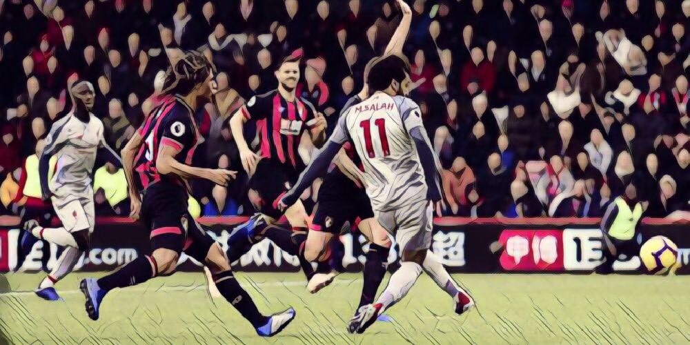 Salah scores v Bournemouth