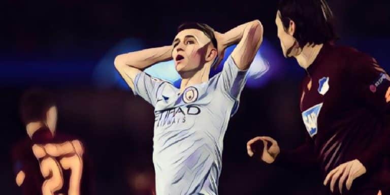Man City midfielder Phil Foden