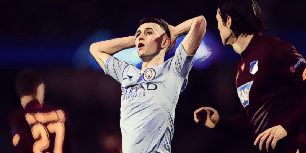 Man City midfielder Phil Foden
