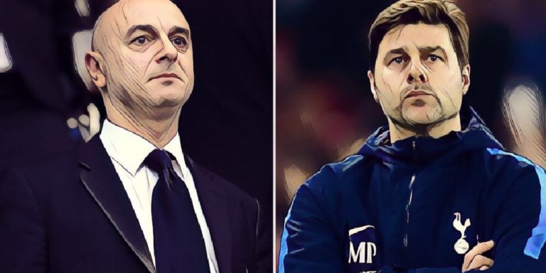 Daniel Levy and Mauricio Pochettino