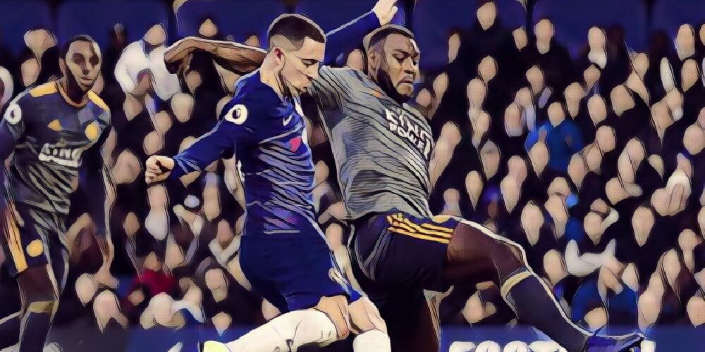 hazard chelsea 0-1 leicester
