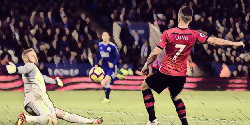 Shane Long Leicester 1-2 Southampton