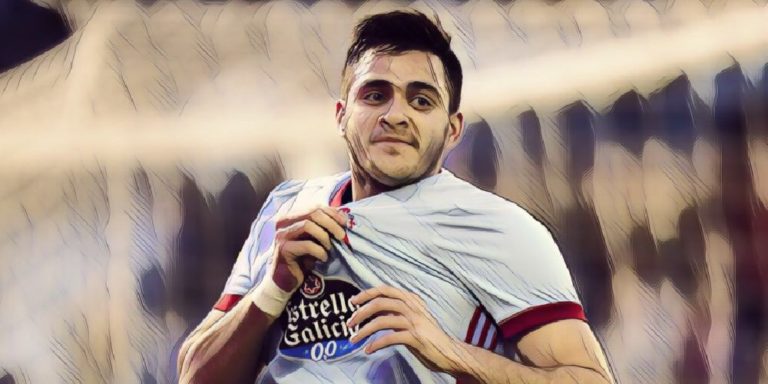 Celta Vigo striker Maxi Gomez