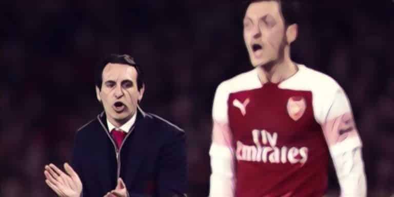arsenal ozil emery