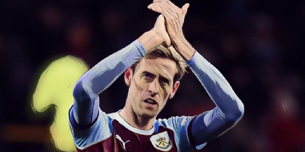 Burnley striker Peter Crouch