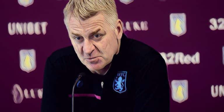 Aston Villa manager Dean Smith
