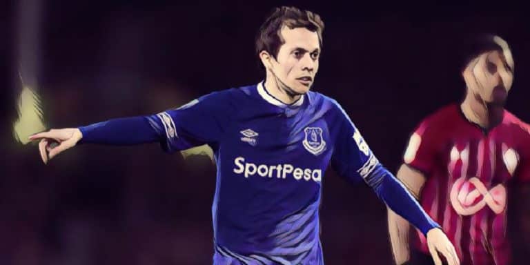 Everton winger Bernard