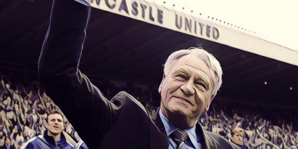 Newcastle United legend Sir Bobby Robson