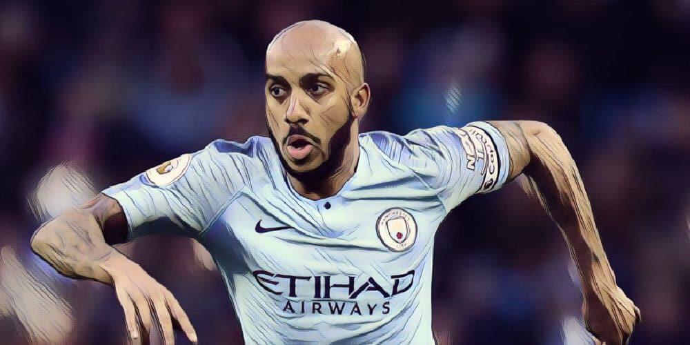 Man City and England midfielder Fabian Delph