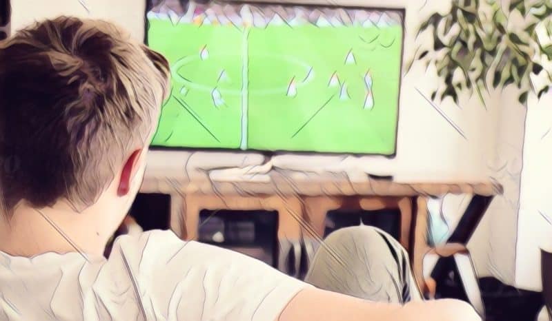 football on tv