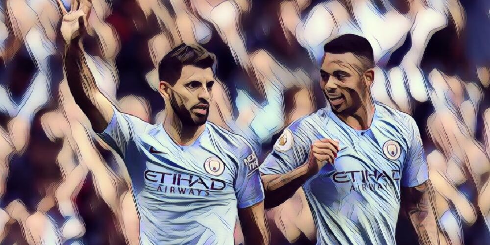 manchester city aguero jesus