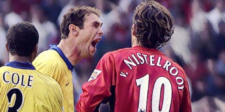best moments Manchester United and Arsenal rivalry
