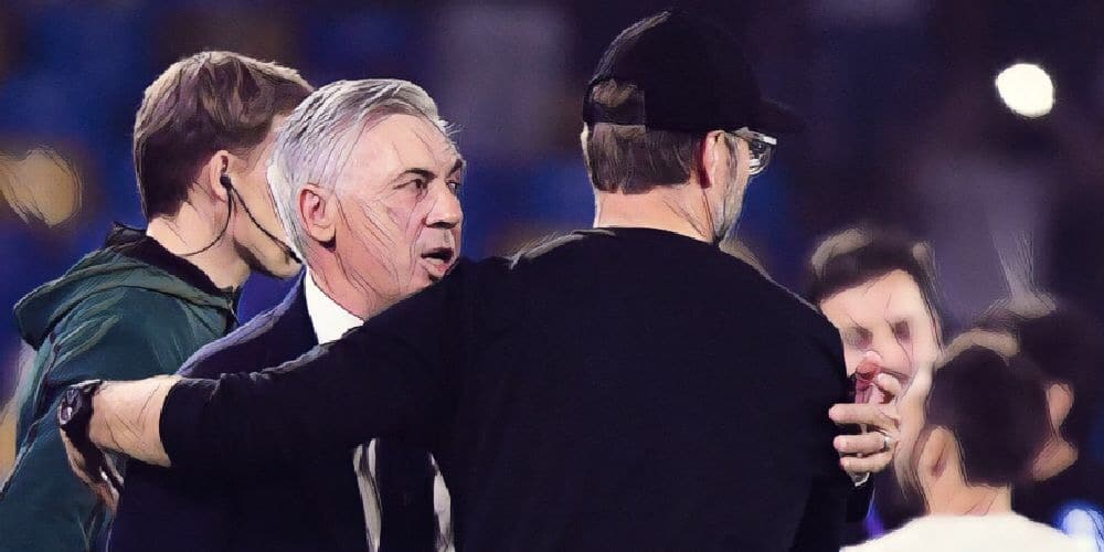 ancelotti klopp napoli liverpool