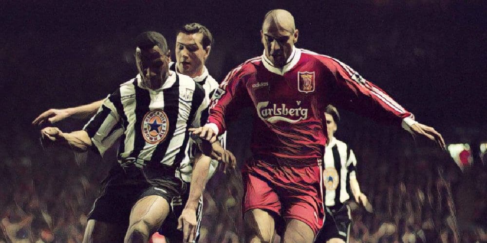collymore ferdinand liverpool newcastle