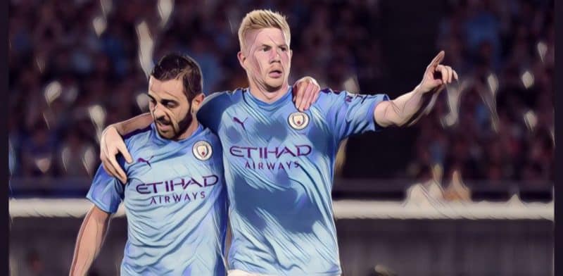 kevin de bruyne bernardo silva manchester city