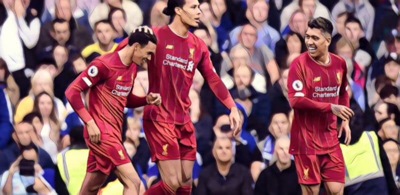 liverpool van dijk firmino taa