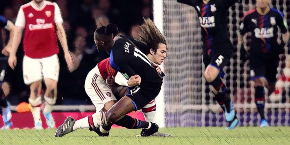zaha guendouzi arsenal crystal palace