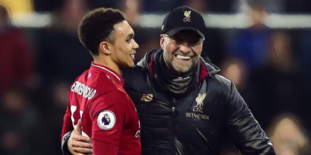 jurgen klopp trent alexander arnold liverpool