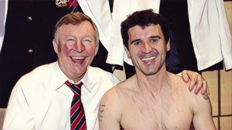 roy keane alex ferguson manchester united