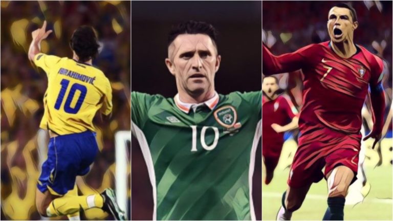 Top five highest scorers in Euro qualifying history