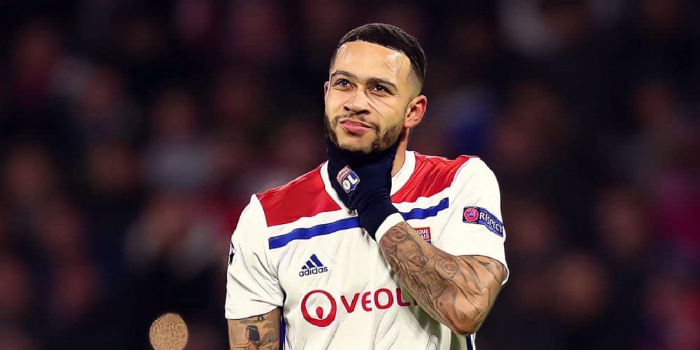 memphis depay lyon manchester united