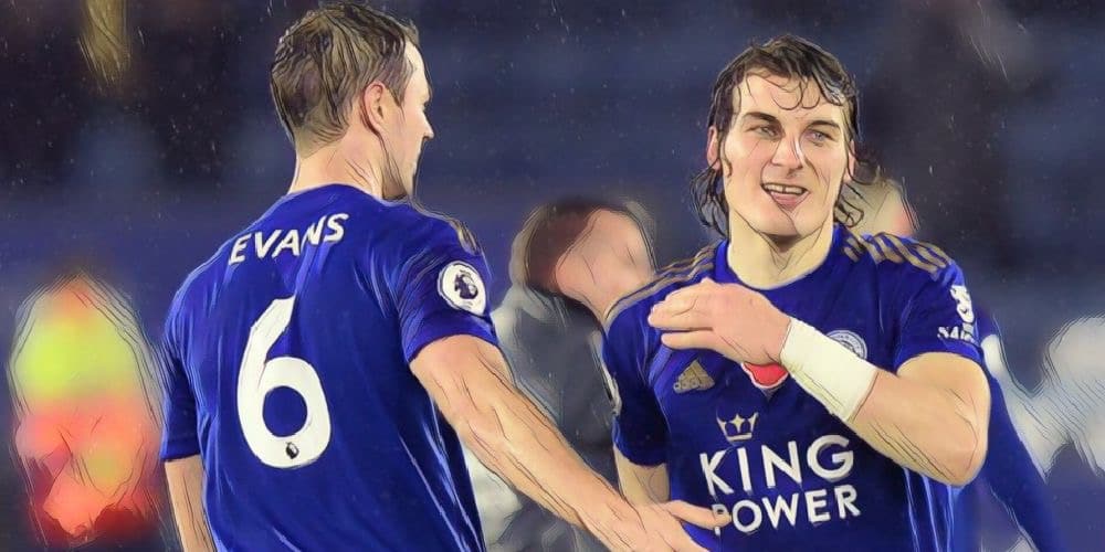 leicester city jonny evans caglar soyuncu