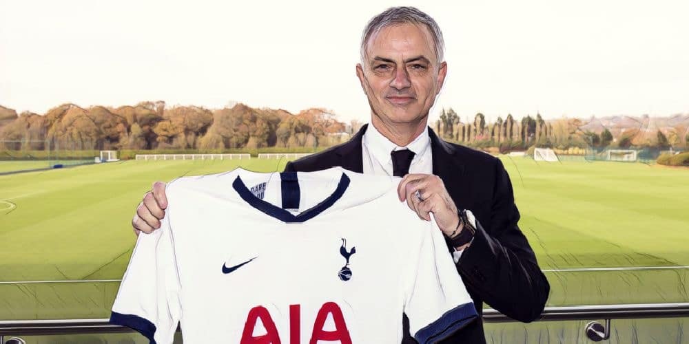 Jose Mourinho Spurs manager